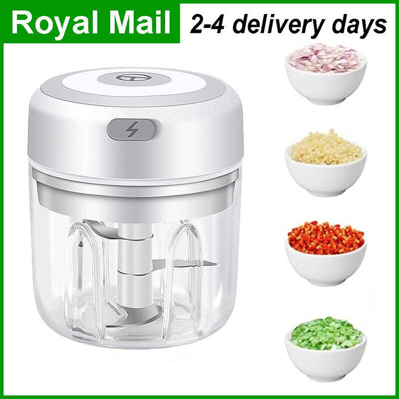 250ML Electric Garlic Food Chopper Vegetable Chopper Grinder Blender Crusher | chopper |
Features:
The stainless steel blade is durable, strong and can be cut efficiently.
Powerful