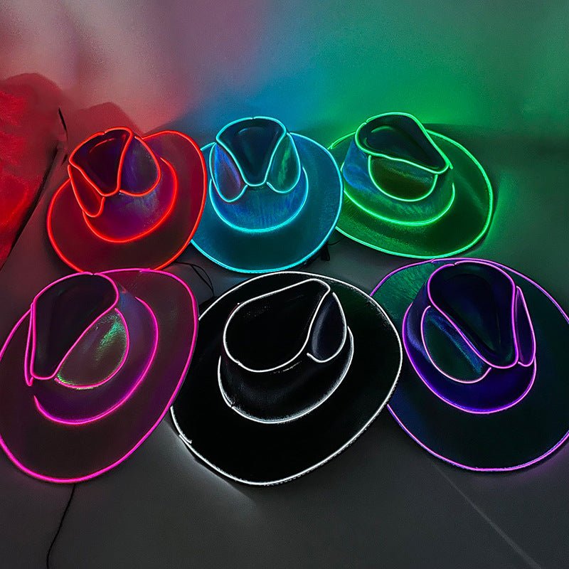 Halloween Carnival Party LED Wireless Fluorescent Colorful Cowboy Flashing Hat | Halloween Carnival Party LED |
Product information:
Color: white on green, purple, white background, red, pink, blue, white on