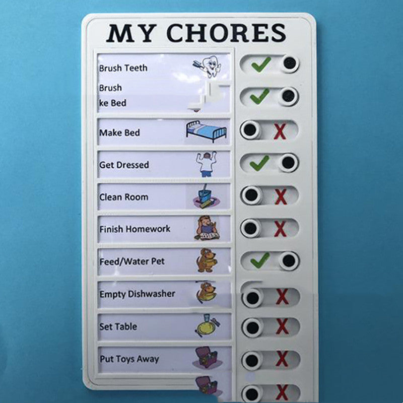 Checklist For RV Notes And Messages.