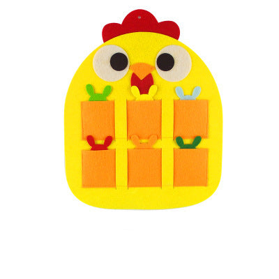 Non-woven Into The Area Card Morning Inspection Bag Corner Activity Toys