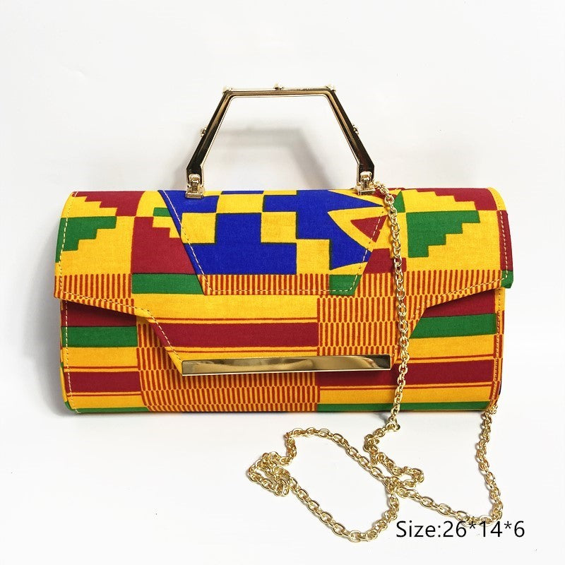 Women's printed handbags Traditional clothing