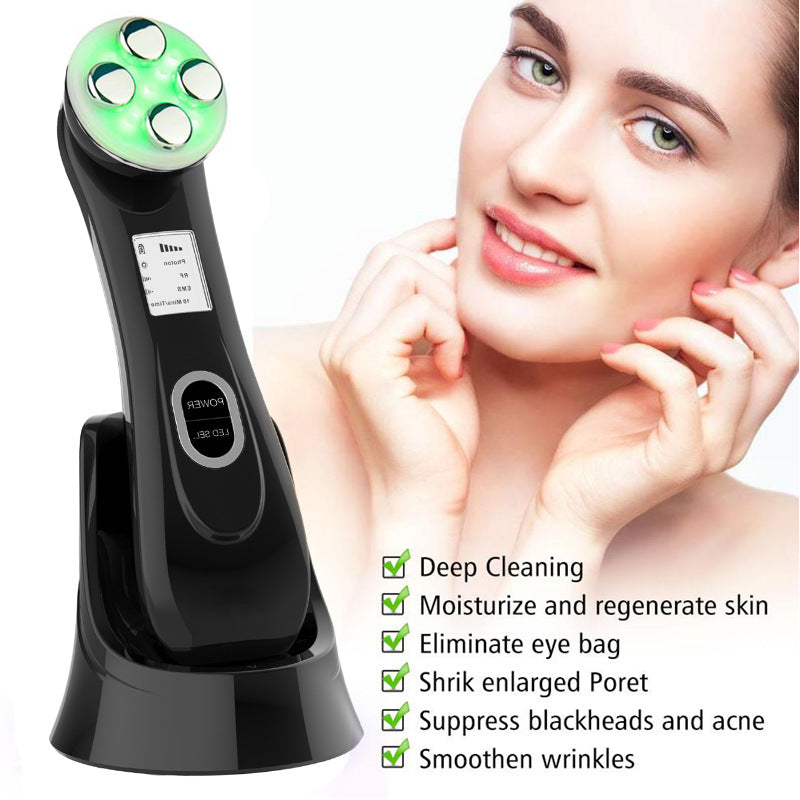 The Enchanting Rose Quartz Microneedle Facial Elixir | massage | Introducing our exquisite Facial Care Instrument with Microneedles, a true beauty marvel that will t