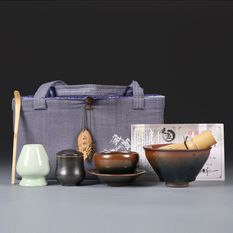 Tea Making And Brushing Set Combination.