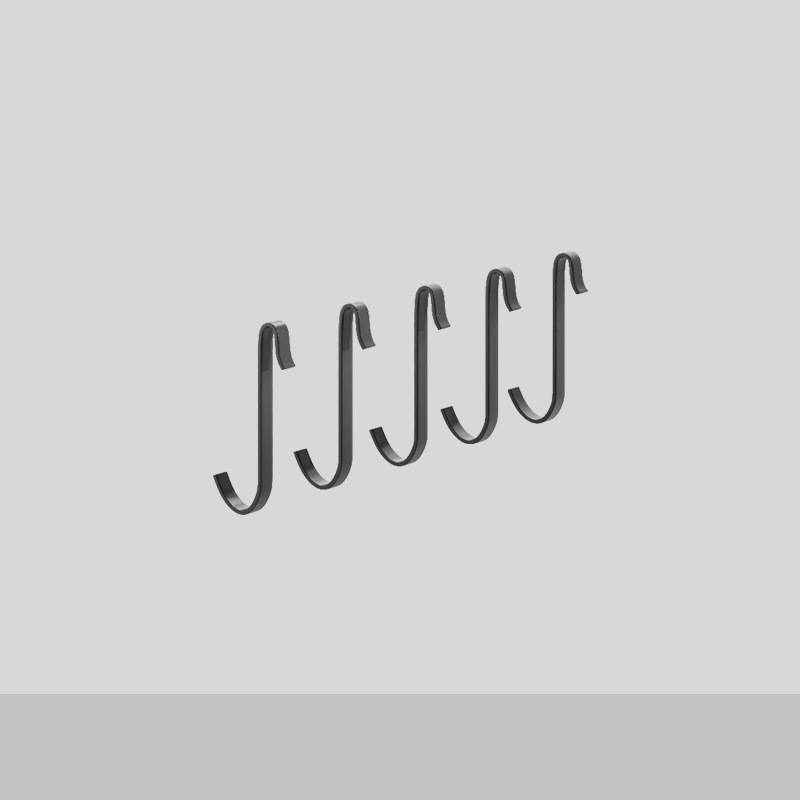 Stainless Steel Kitchen Wall Mounted Kitchen Storage Rack Hole Plate.