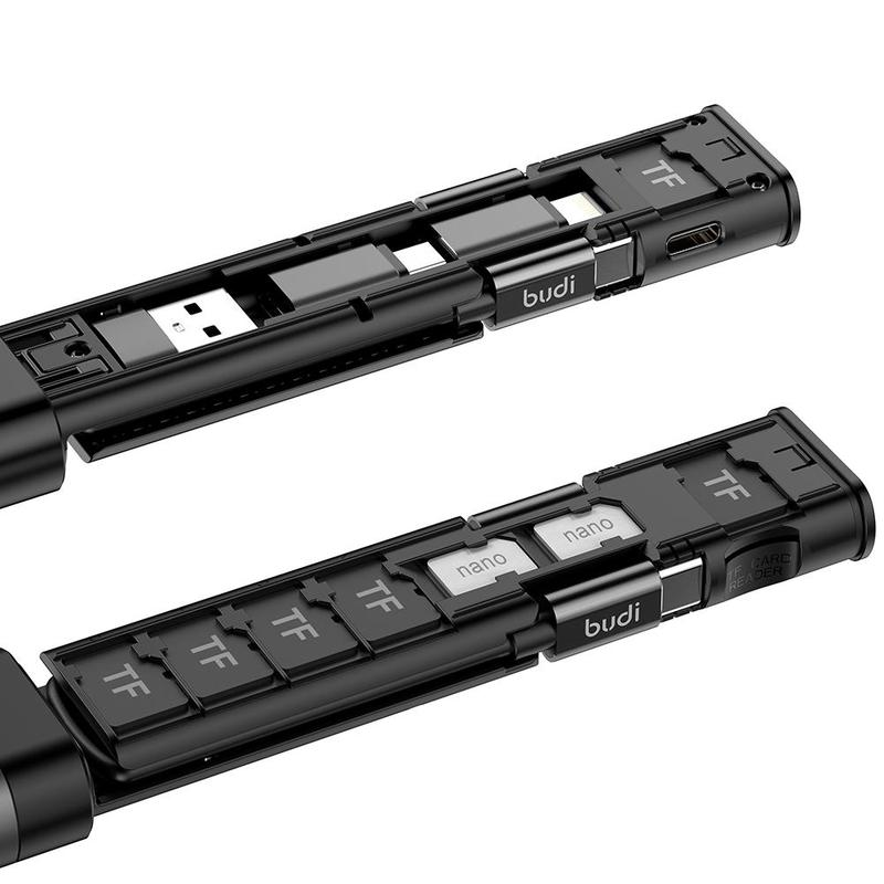 Smart adapter USB data cable storage box.