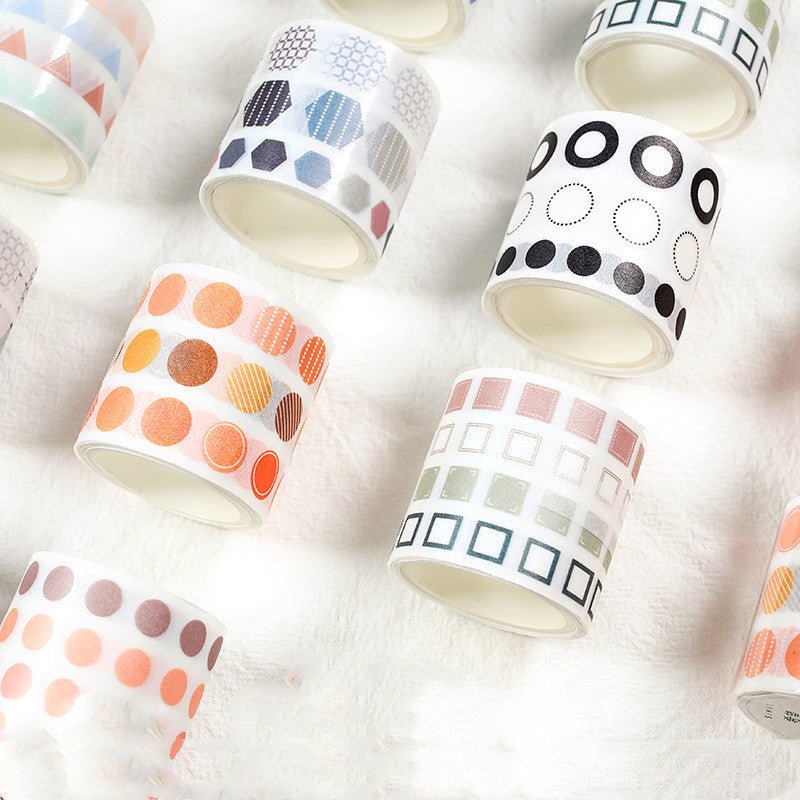 Rainbow Dreams: Colorful Stickers and Paper Tape Set for Kids