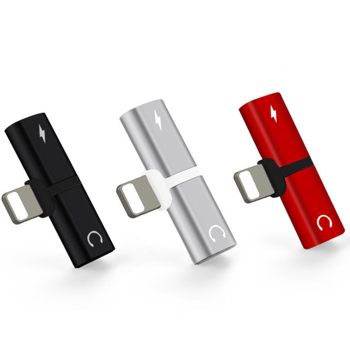 Mobile Phone Charger Adapter Audio Connector Splitter.