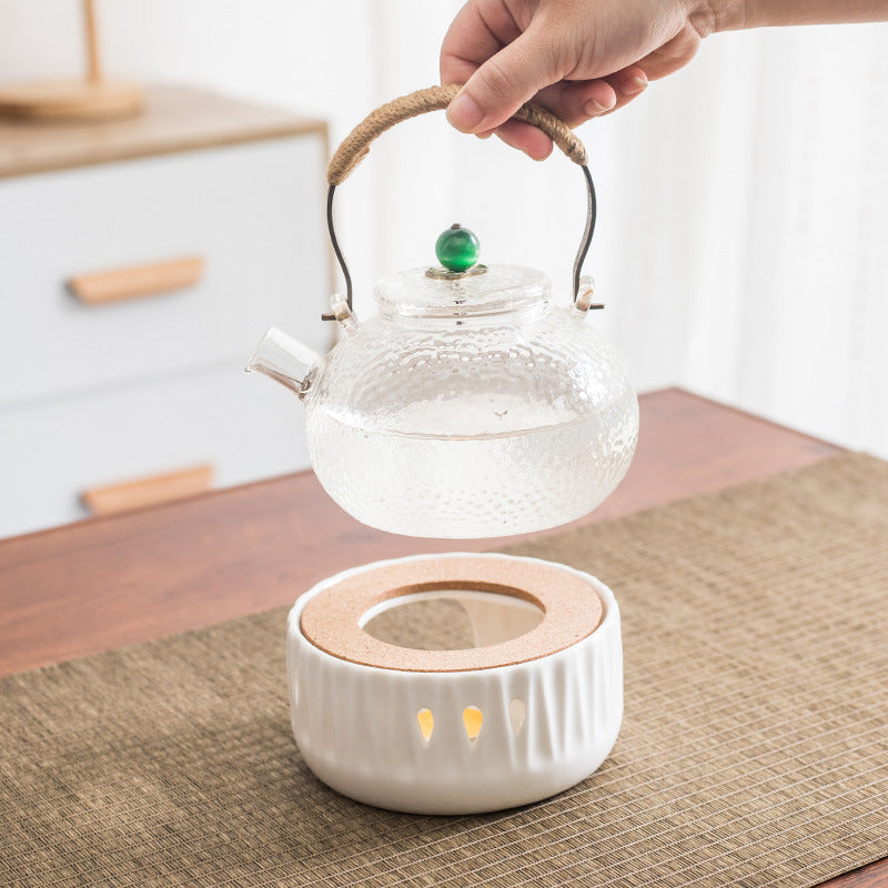 Japanese Hollowed-out Candle And Warm Tea Oven.