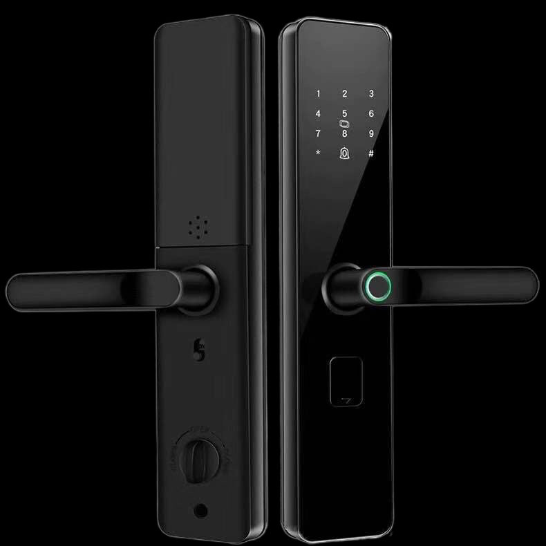 Unlock Fingerprint Lock, Smart Door Lock, Semi-automatic Fingerprint Lock,
