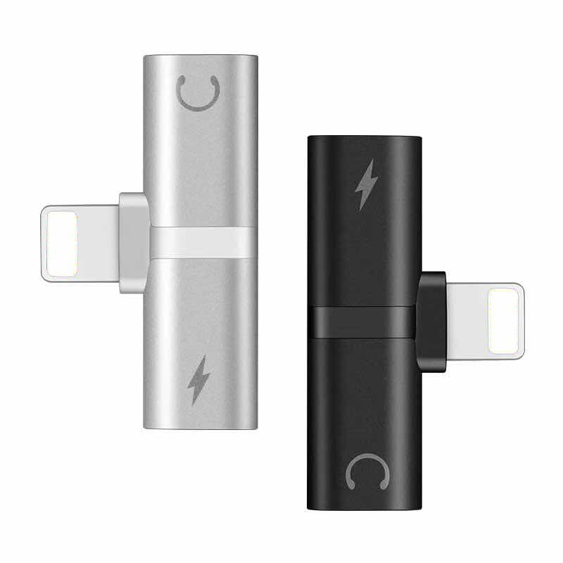 Mobile Phone Charger Adapter Audio Connector Splitter.