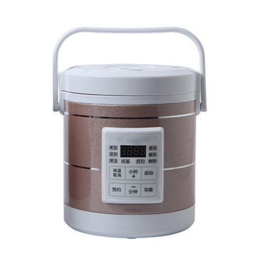 12V 24V Mini Rice Cooker 1.6L Car Truck Electric Hot Soup Rice Cooker | rv cuttle |
Product Information
Material: non-stick liner, separable
Shell material: stainless steel