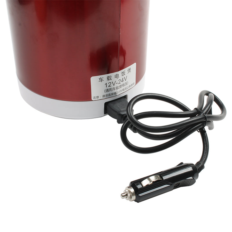 12V 24V Mini Rice Cooker 1.6L Car Truck Electric Hot Soup Rice Cooker | rv cuttle |
Product Information
Material: non-stick liner, separable
Shell material: stainless steel