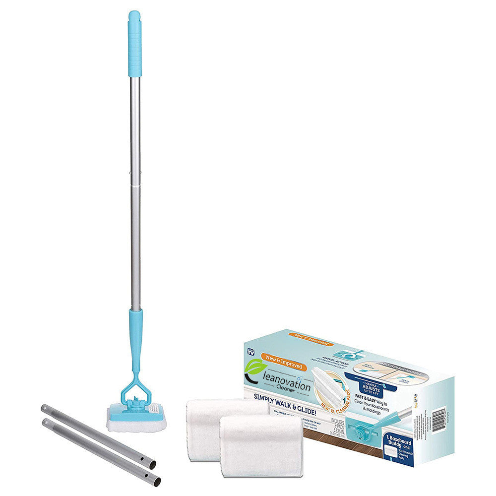 Retractable Cleaning Brush Stainless Steel Handle Cleaning Bar New Household Cleaning Supplies Cleaning Rod.