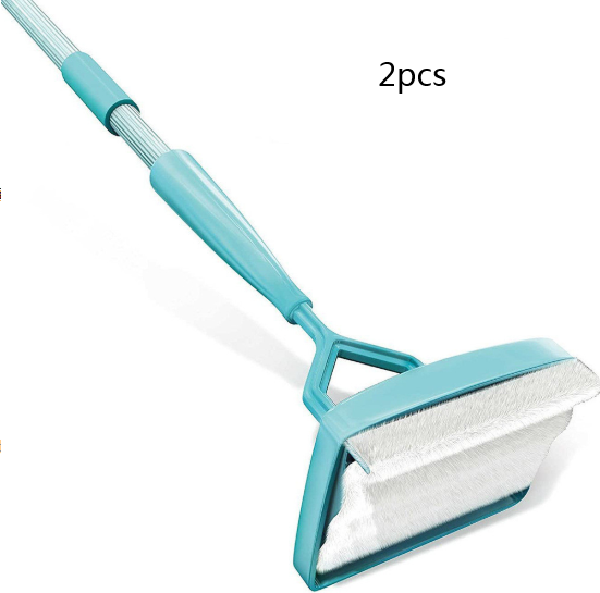 Retractable Cleaning Brush Stainless Steel Handle Cleaning Bar New Household Cleaning Supplies Cleaning Rod.
