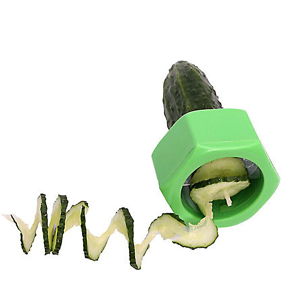 Kitchen Gadgets Spiral Knife Vegetable Cutter Kitchen Fixture Cucumber Slicer.