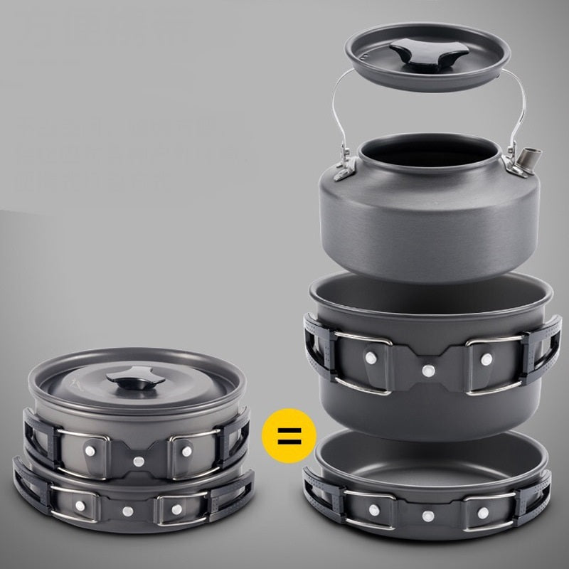Luxury Portable Outdoor Camping Stove Set