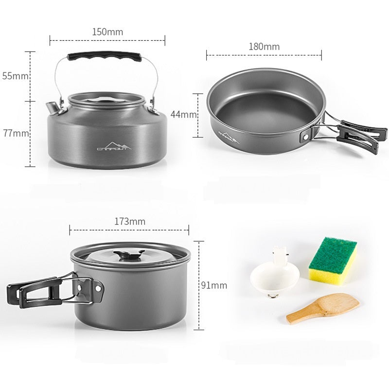 Luxury Portable Outdoor Camping Stove Set
