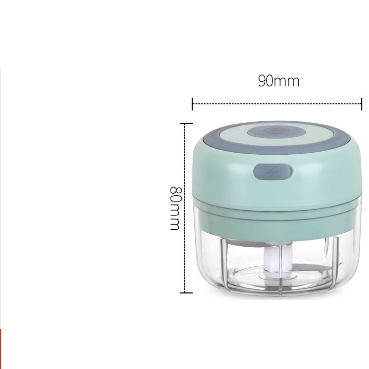 Mini Electric Garlic Chopper USB Charging Ginger Masher Machine Sturdy Durable Chili Vegetable Crusher Kitchen Tool.