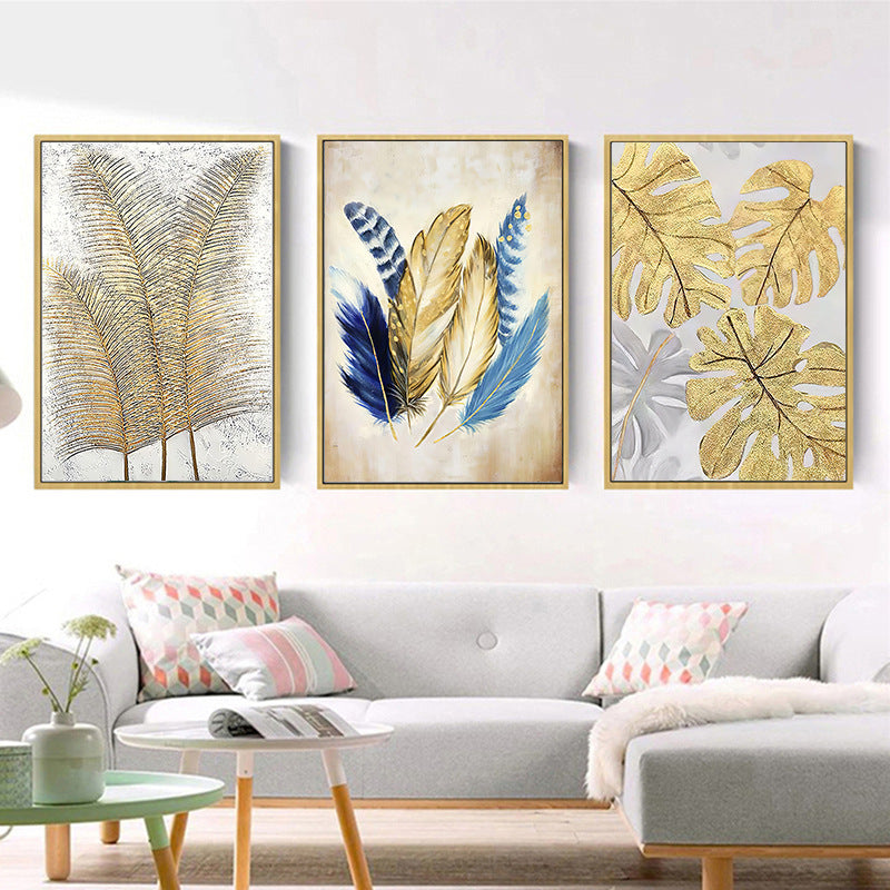 Living Room Decorative Painting Sofa Background Wall Painting Dining Room Bedroom.