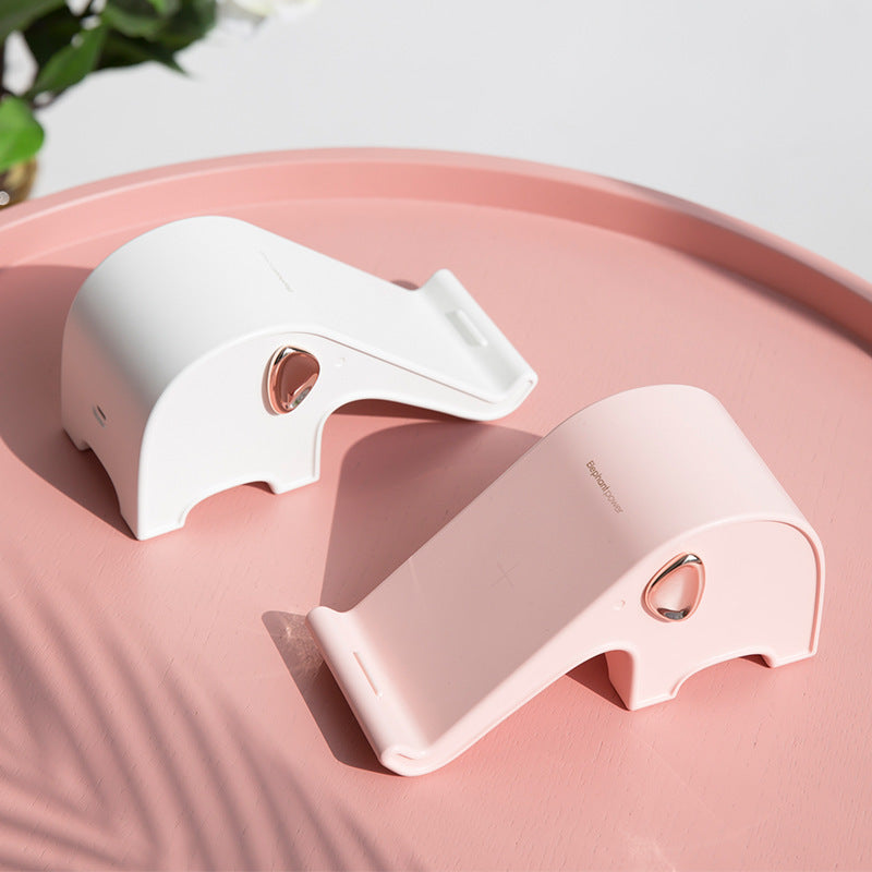 Creative Elephant Mobile Phone Wireless Charger Desktop Wireless Fast Charge.