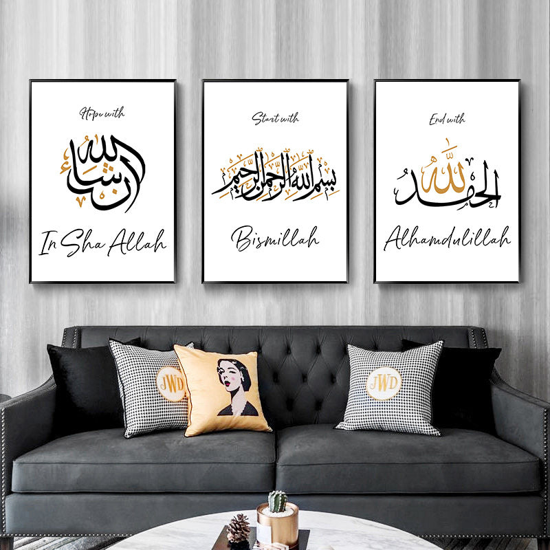 Modern Sofa Background Wall Living Room Bedroom Dining Room Painting Core.