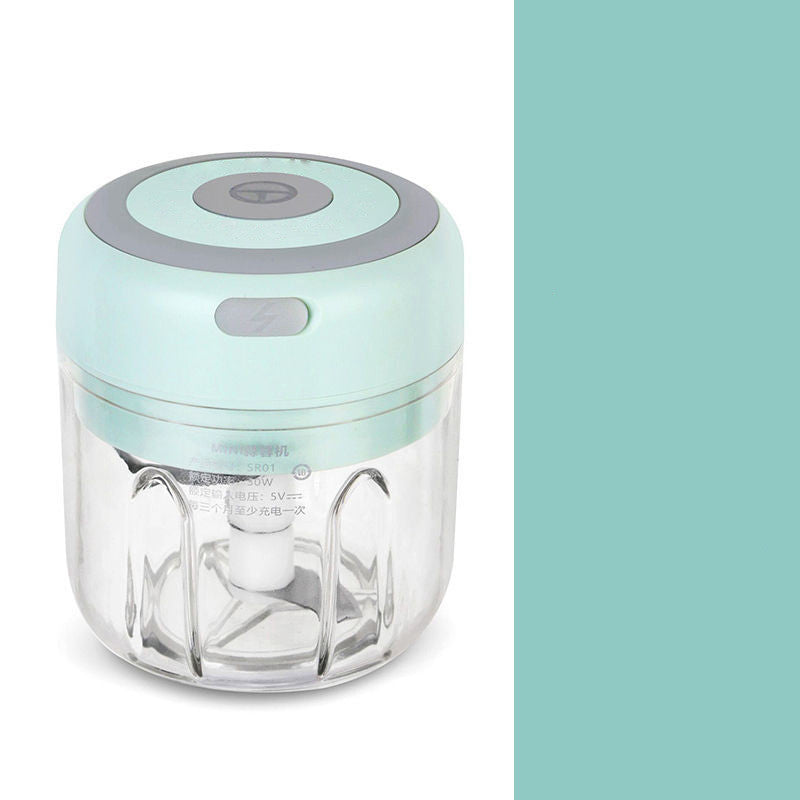 Mini Electric Garlic Chopper USB Charging Ginger Masher Machine Sturdy Durable Chili Vegetable Crusher Kitchen Tool.