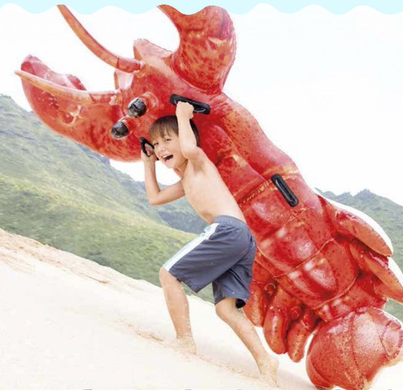 Inflatable water toys.