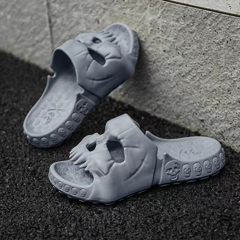 Personalized Skull Design Halloween Slippers Bathroom Indoor Outdoor Funny Slides Beach Shoes | Personalized Skull Design Halloween Slip |
Overview:
Unique design, stylish and beautiful.
Good material, comfortable wear.
A variet