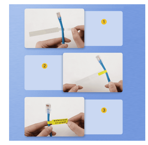 Durable PVC Cable Labels - Organize and Identify Cables with Ease