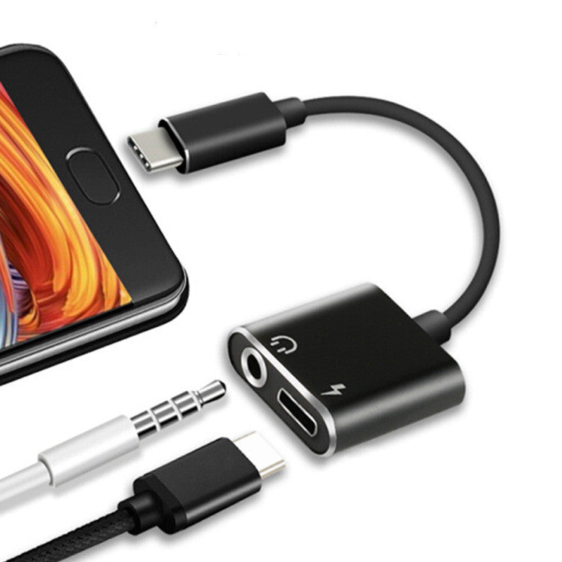 Type-C To 3.5mm Headphone Jack Adapter Cable.