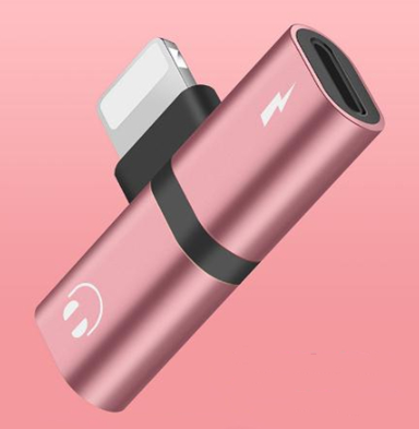 Mobile Phone Charger Adapter Audio Connector Splitter.
