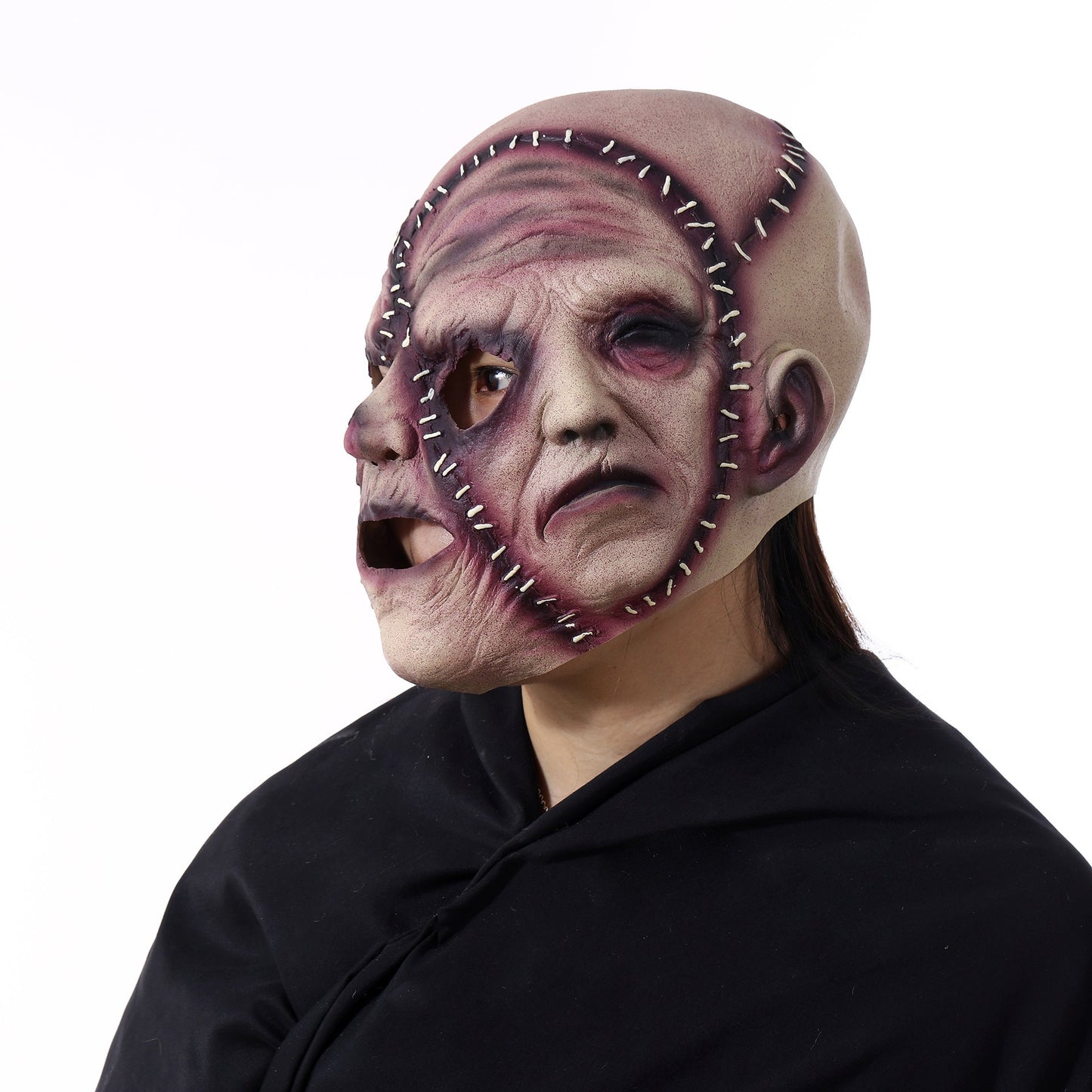 sided grimace horror mask cosplay mask party scary mask 2023 - 7