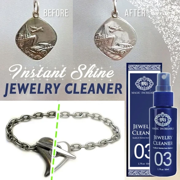 Jewelry cleaning fluid.