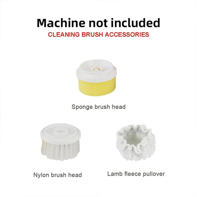 Brush Cleaning Kitchen.