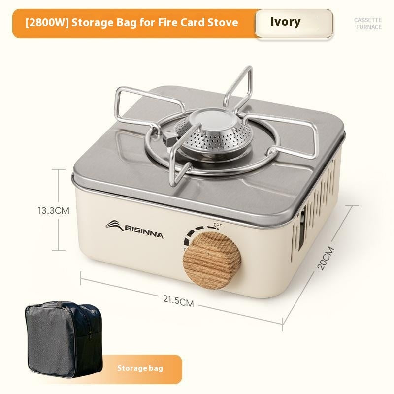 Portable Gas Stove for Elegant Outdoor Dining Experiences