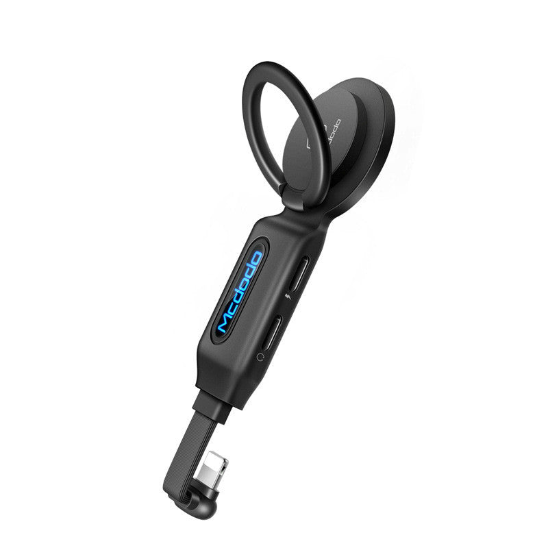Headphone Frequency Adapter Cable For Charging And Listening To Songs.