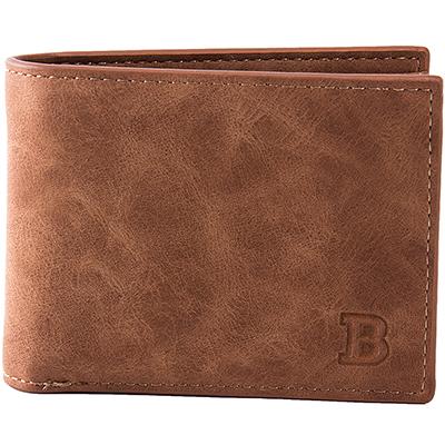 Elegant Essentials Men's Slim PU Wallet