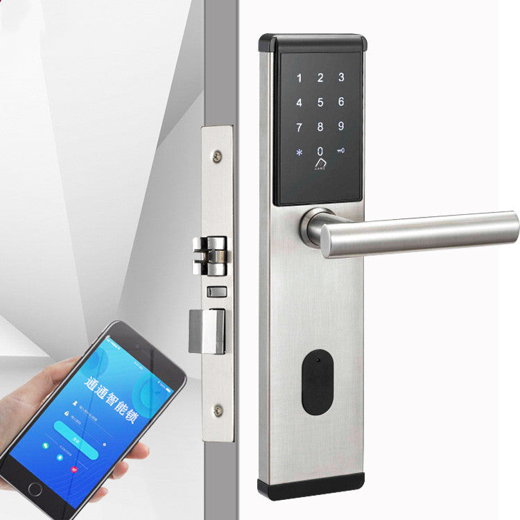 APP smart lock remote password lock | locks |
Material: Stainless steel
Panel size: 312.6*72*19.5mm
Working voltage: 6V
Power supply mo