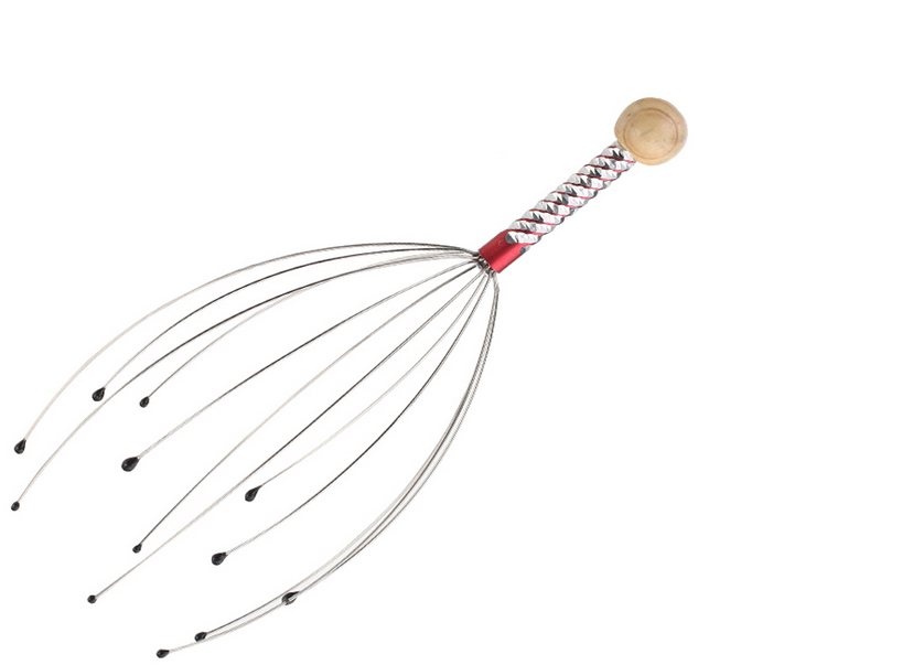 Hair Hair Raising Octopus Scalp Massager Massage Claw Manual Massager Head Massager Grasper.