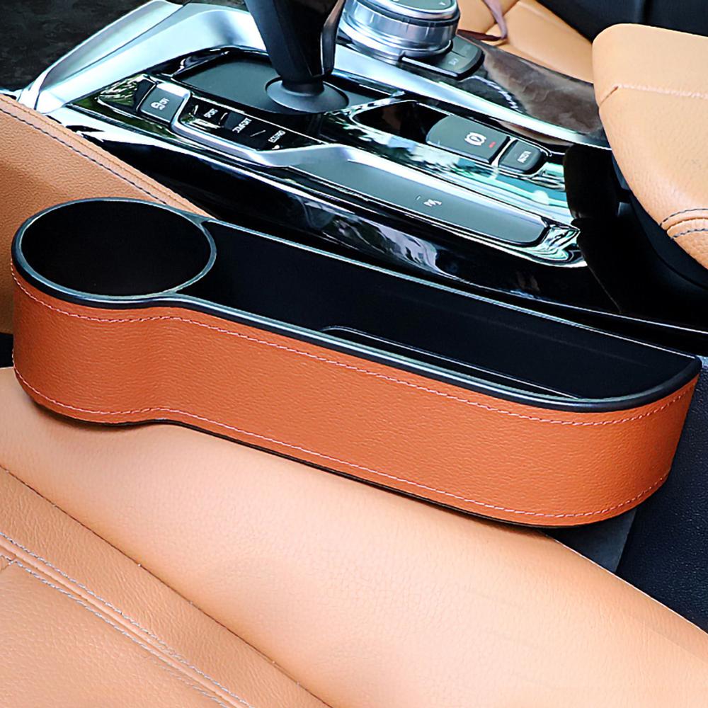 Luxury Leather Car Organizer storage box | car accessories | Introducing our premium Car Storage Box, the perfect accessory to keep your vehicle organized and cl