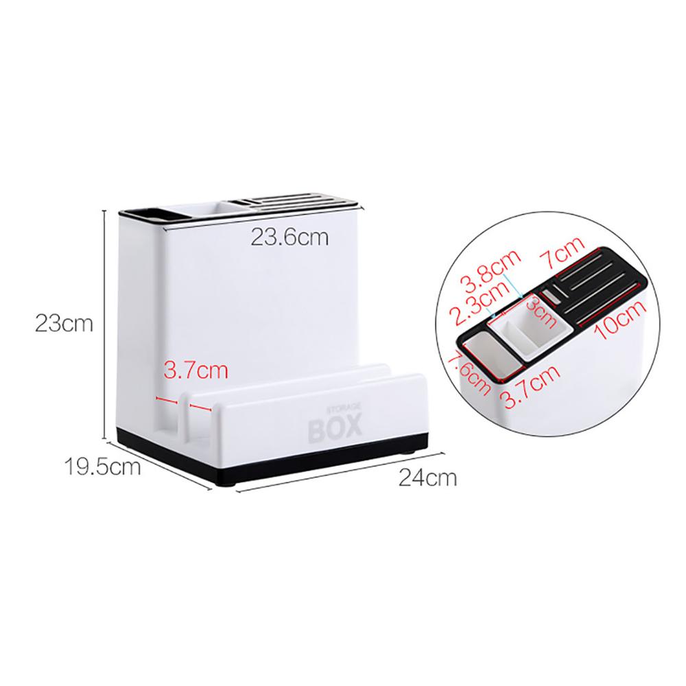 Tableware Storage Holders Kitchen Knife Plastic Storages Racks for Kitchen Convenience Cabinet.