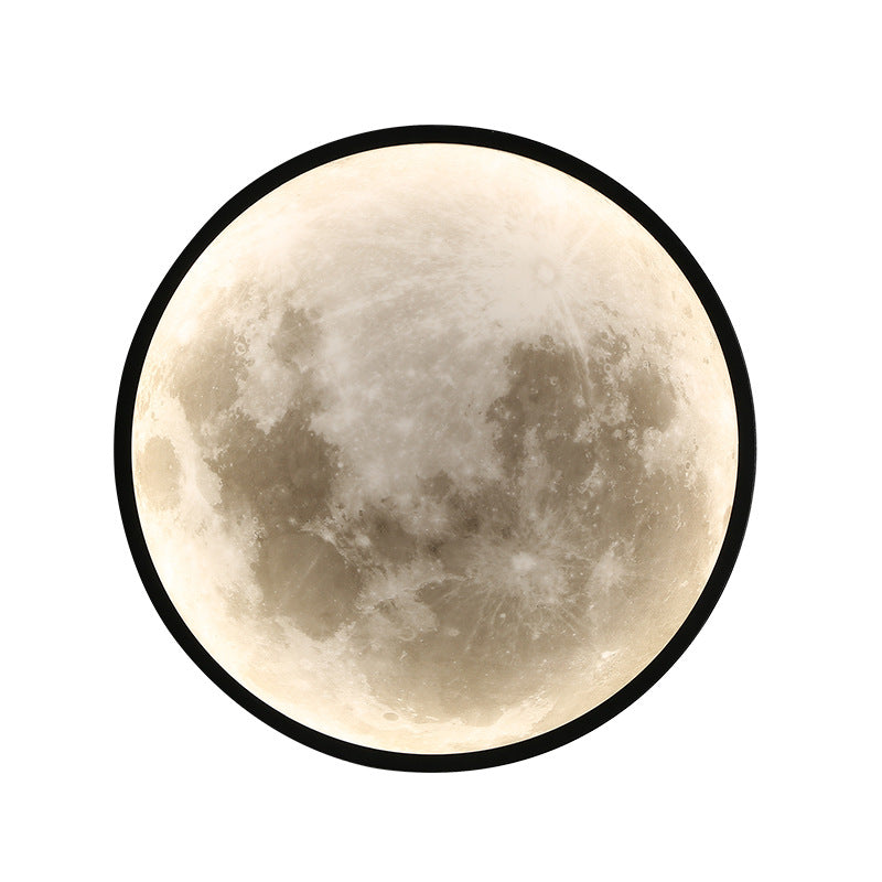 Moon LED Wall Light For Bedroom Kid's Room Foyer Living Room Coffee Bar Aisle Hallway Gallery Studyroom Loft Indoor Home Lights.
