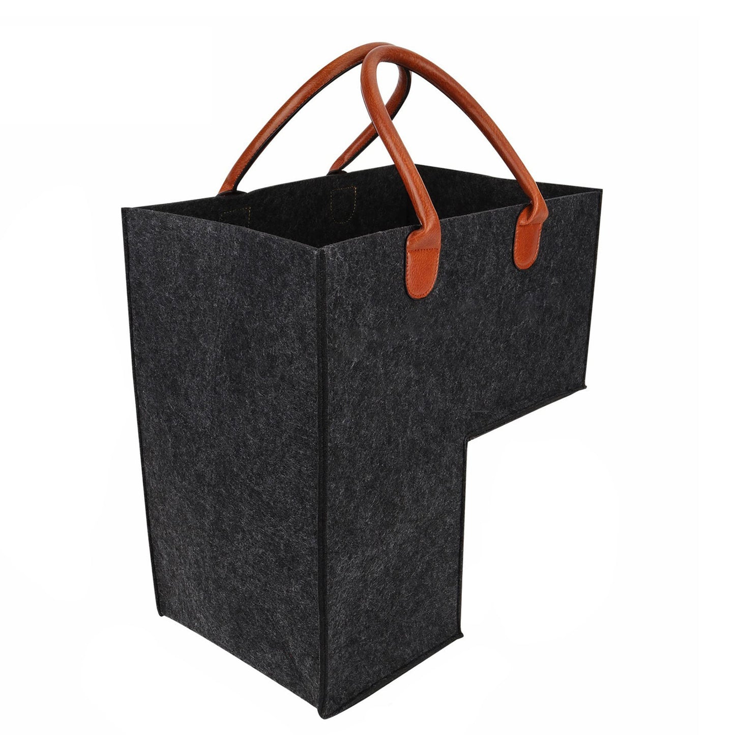 Home Staircase Felt Portable Storage Basket.