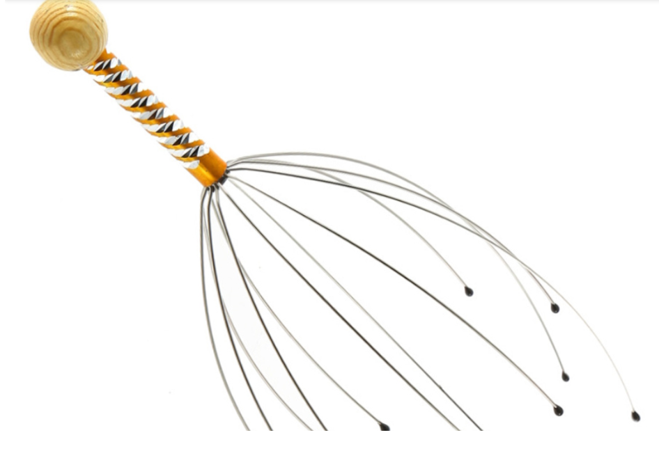 Hair Hair Raising Octopus Scalp Massager Massage Claw Manual Massager Head Massager Grasper.