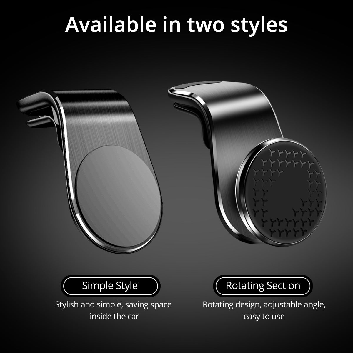 Car phone holder magnetic
