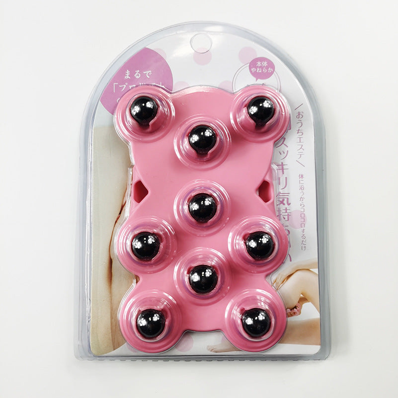 Magnetic Ball Steel Ball Massage Brush Ball Massager.