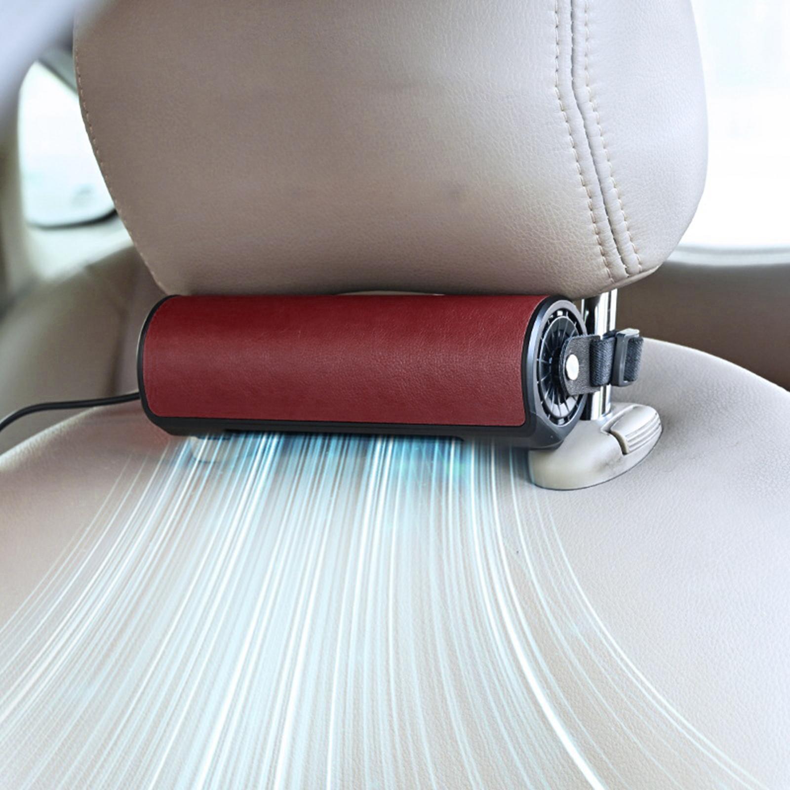 Car Seat Cooling Fan Air Vent Fan USB S Wind Accessories For Car Truck SUV RV Outdoor.