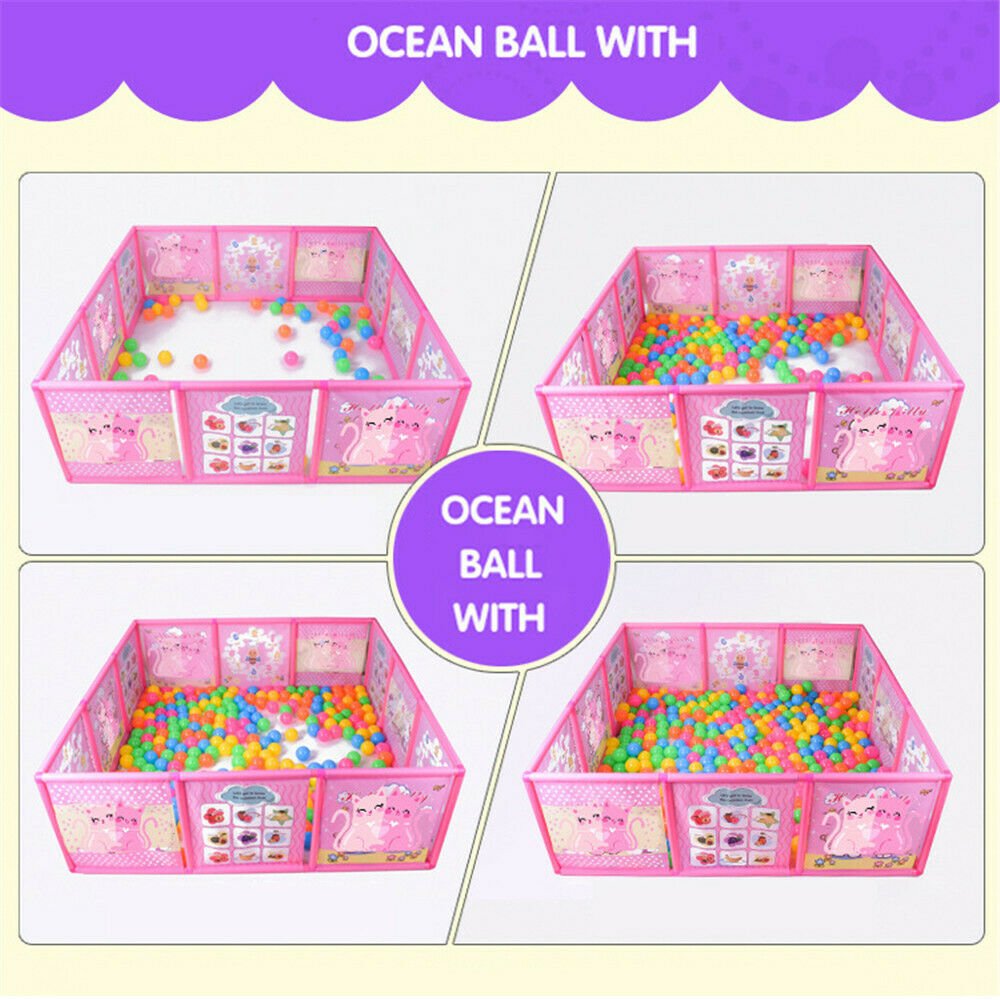 Baby play plastic fence | baby care | Create a safe and enjoyable play space for your little one with our Baby Play Plastic Fence. Designe