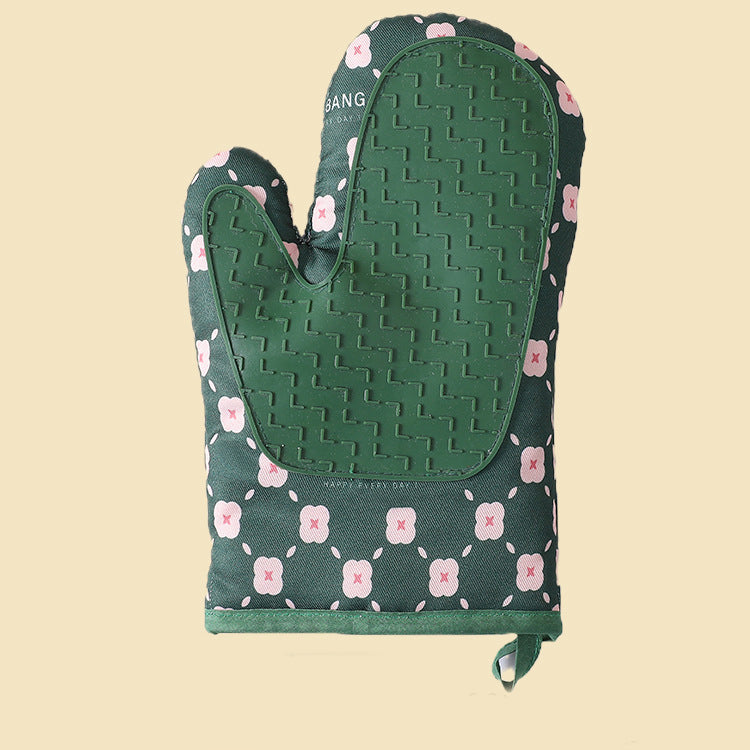 Anti-Scalding Microwave Cotton Non-Slip Insulation Gloves Oven Mitts Kitchen Heat Resistant Thickened Cotton Heat Insulation Microwave Oven Oven Anti Scalding Household Gloves Baking Tools | Insulation Gloves |
Oven Mitts: The outer layer of oven mitt is twill cloth and the inner layer is made of cotton. The