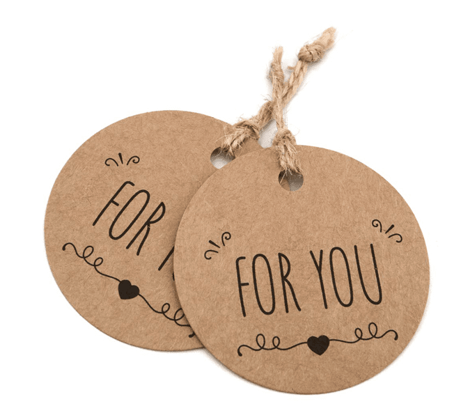 Kraft paper round label | office | Introducing our exquisite Kraft Paper Round Labels, the perfect touch of charm and elegance for your